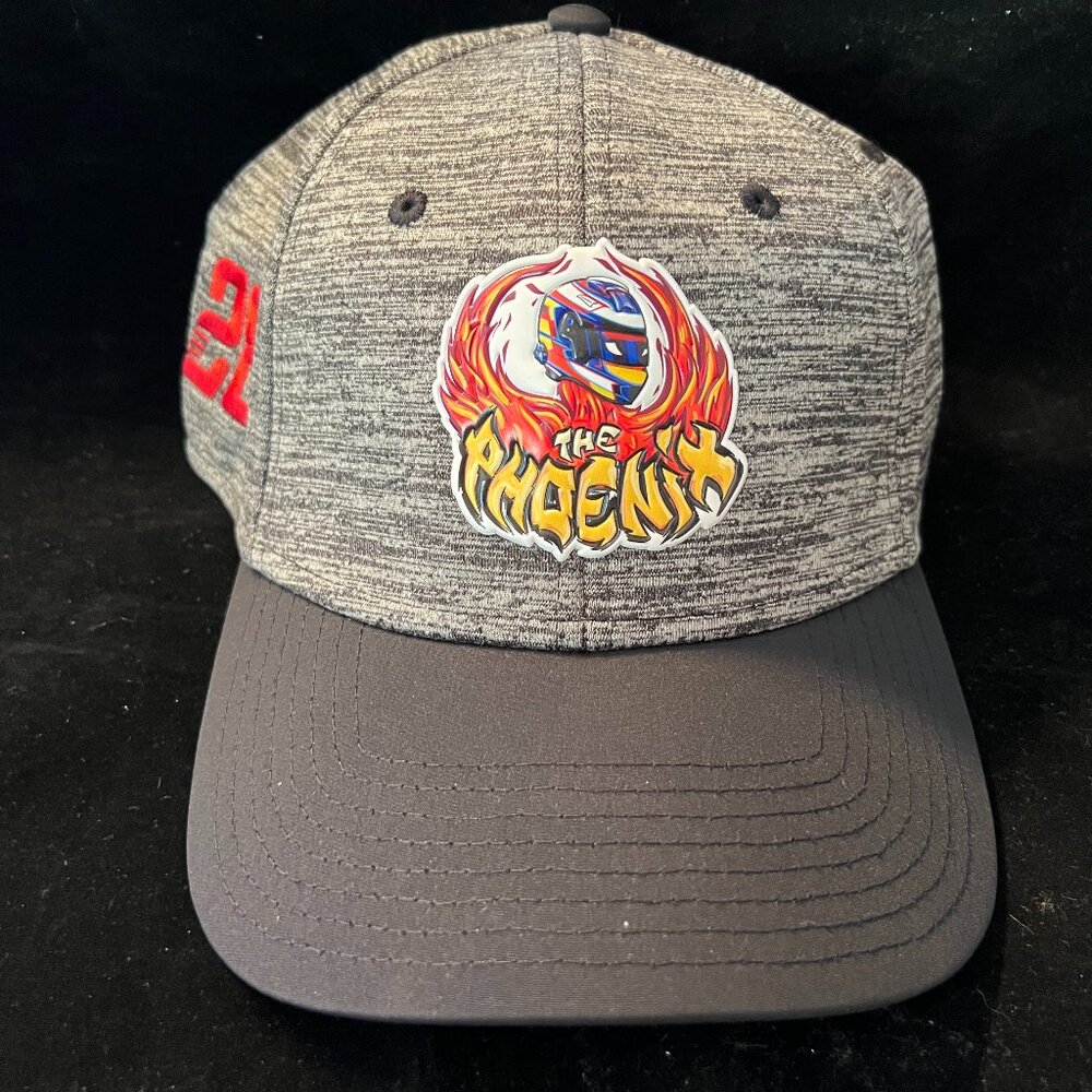 Romain Grosjean The Phoenix A-Flex Fitted Hat NWT L/XL